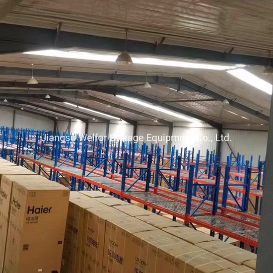 Scaffale per pallet selettivo in acciaio resistente per soluzioni di stoccaggio in magazzini industriali